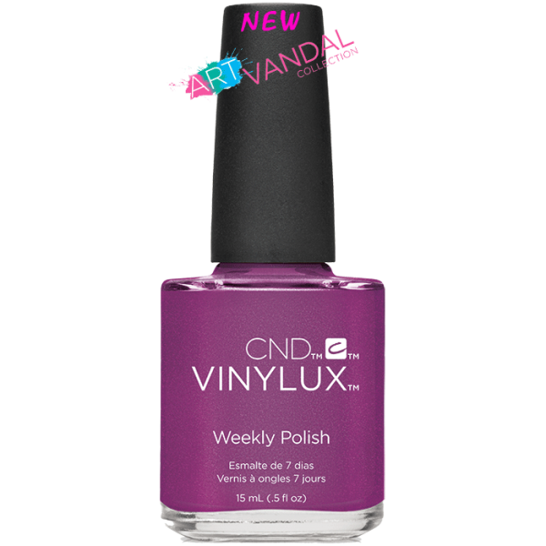 Лак CND VINYLUX 209 Magenta Mischief маджента із шиммером 15 мл
