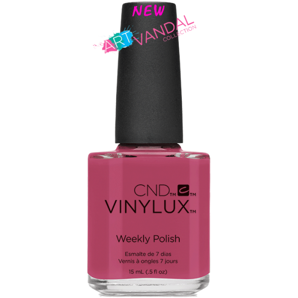 Лак CND VINYLUX 207 Irreverent Rose коралово-рожевий, емаль 15 мл