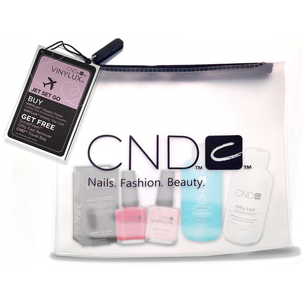 подарунковий набір від CND CND Vinylux JETSET GO PREPACK