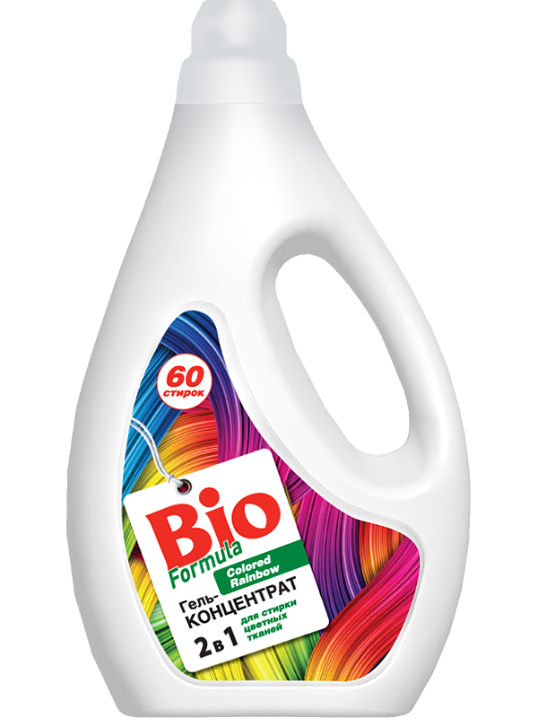 BIO Green Гель для прання кольорової білизни BIO Formula Gel for Washing Colored Clothes 2000мл