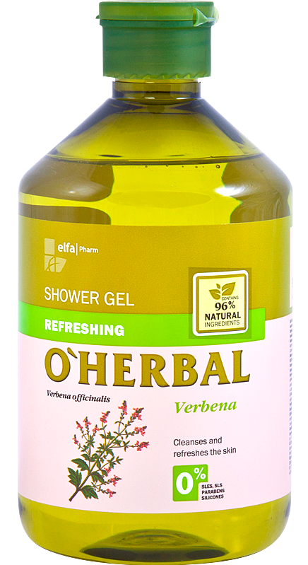 Освіжаючий гель для душу Вербена OHerbal Refreshing Shower Gel with Verbena Extract 500 мл