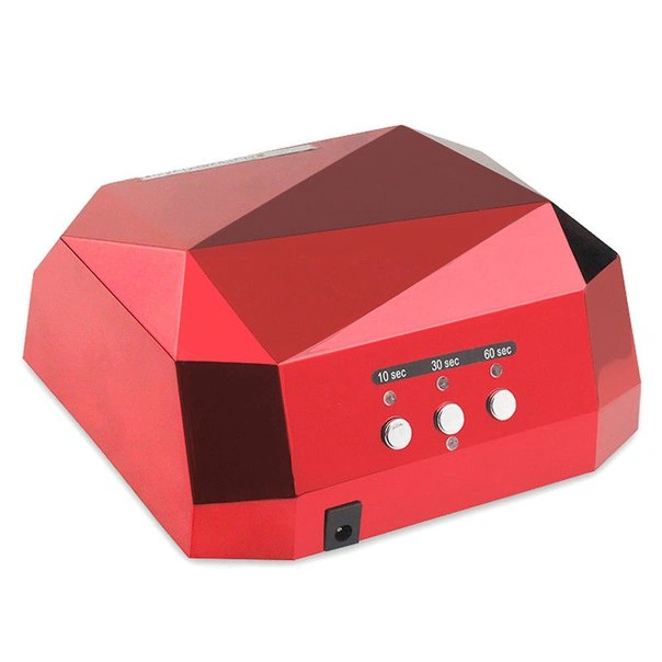 Світлодіодна CCFL + LED лампа 36 Вт Nail Perfect CCFL+ LED 36 W Lamp Red