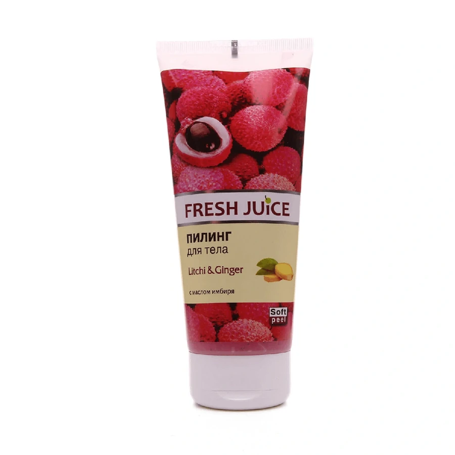 Пілінг для тіла Litchi & Ginger Fresh Juice Body Peeling Litchi & Ginger 200 мл