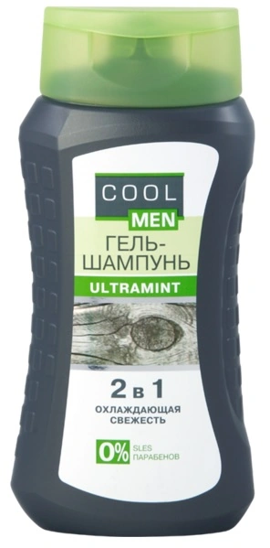 Гель шампунь ULTRAMINT Cool men Gel Shampoo Ultramint 250мл