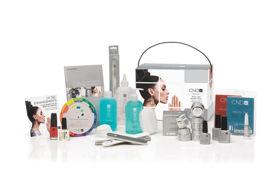 Професійний набір для гелевого моделювання CND Brisa Gel Master Pack