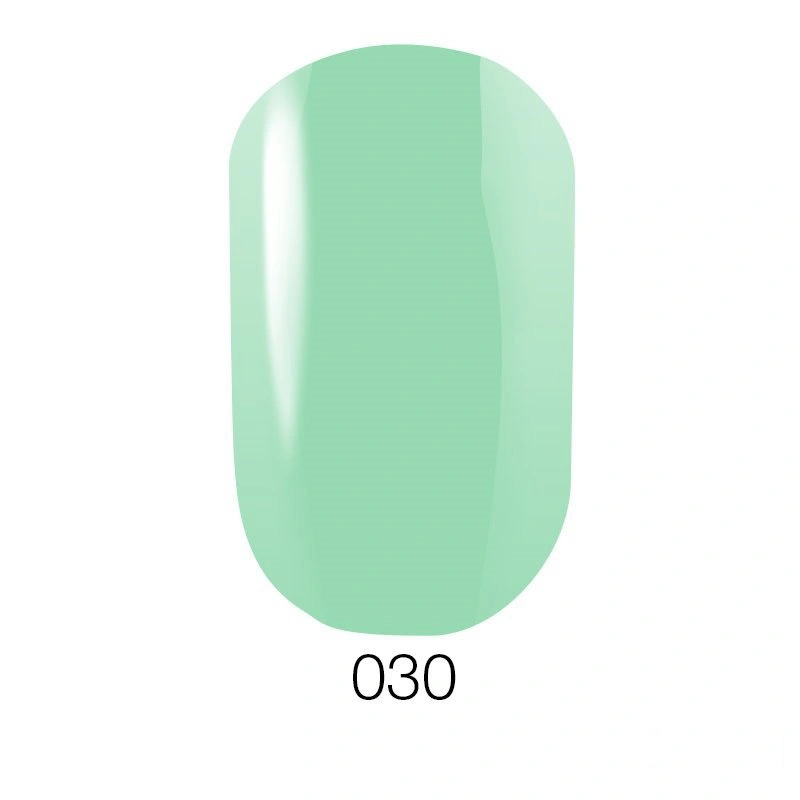 Гель-лак GO Active UV Gel Polish GO 030 яскравий м`ятний, емалевий 5,8 мл
