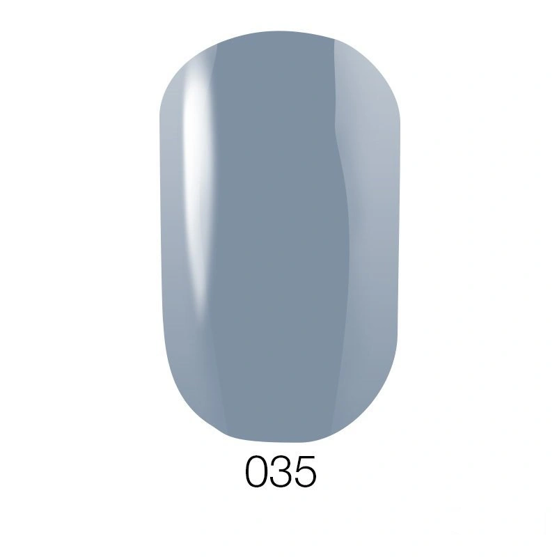 Гель-лак GO Active UV Gel Polish GO 035 сіро-блакитний, емалевий 5,8 мл