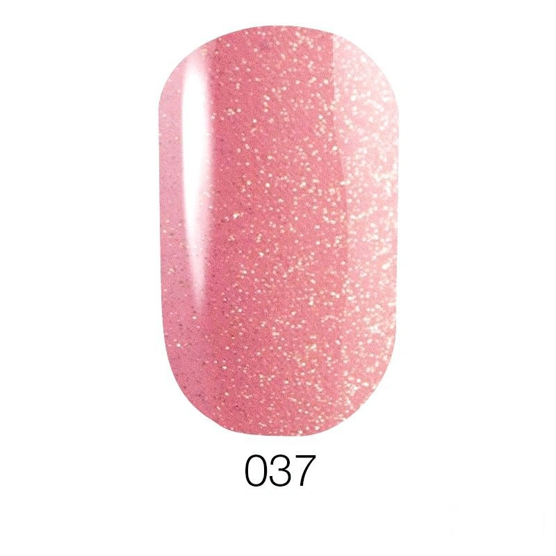 Гель-лак GO Active UV Gel Polish GO 037 рожевий з мікроблискітками 5,8 мл