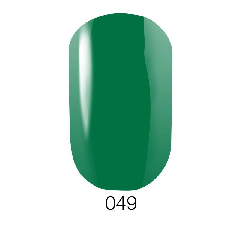Гель-лак GO Active UV Gel Polish GO 049 холодний зелений, емалевий 5,8 мл