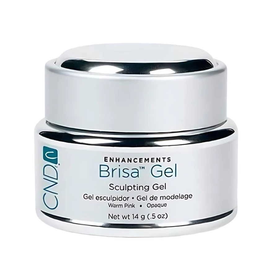 Конструюючий щільний гель CND Brisa Warm Pink Opague Sculpting Gel теплий рожевий 14 г