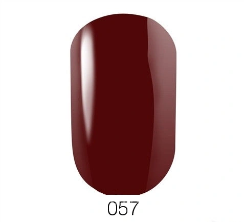 Гель-лак GO Active UV Gel Polish GO 057 бордово-коричневий, емаль 5,8 мл