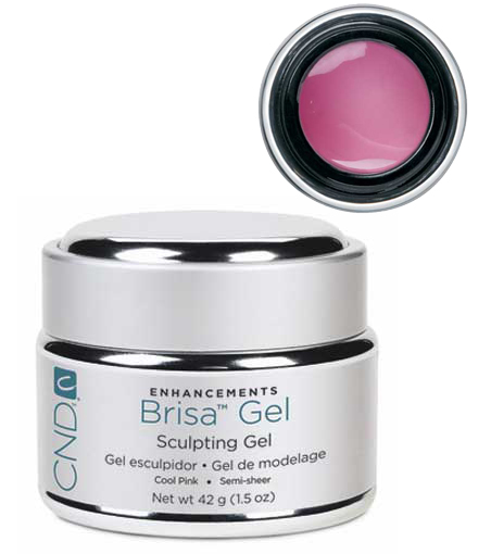 Конструюючий напівпрозорий гель CND Brisa Cool Pink Semi-Sheer Sculpting Gel холодний рожевий 42 г