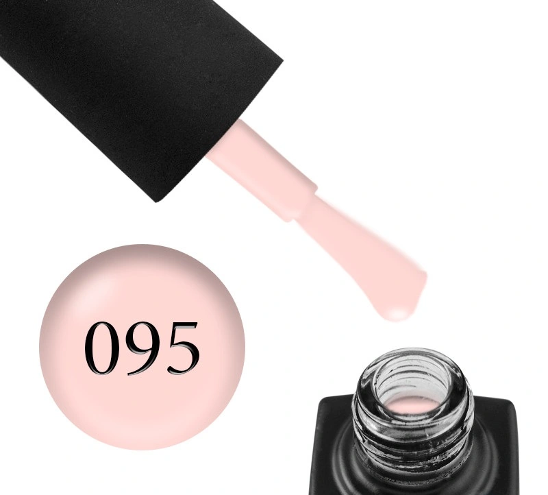Гель-лак GO Active UV Gel Polish GO 095 кремово-рожевий, емаль 5,8 мл