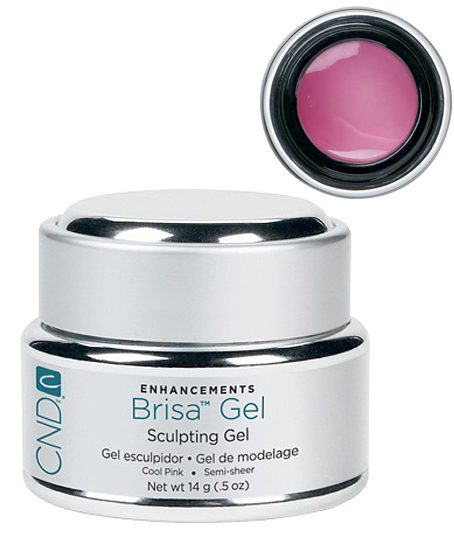 Конструюючий напівпрозорий гель CND Brisa Cool Pink Semi-Sheer Sculpting Gel холодний рожевий 14 г