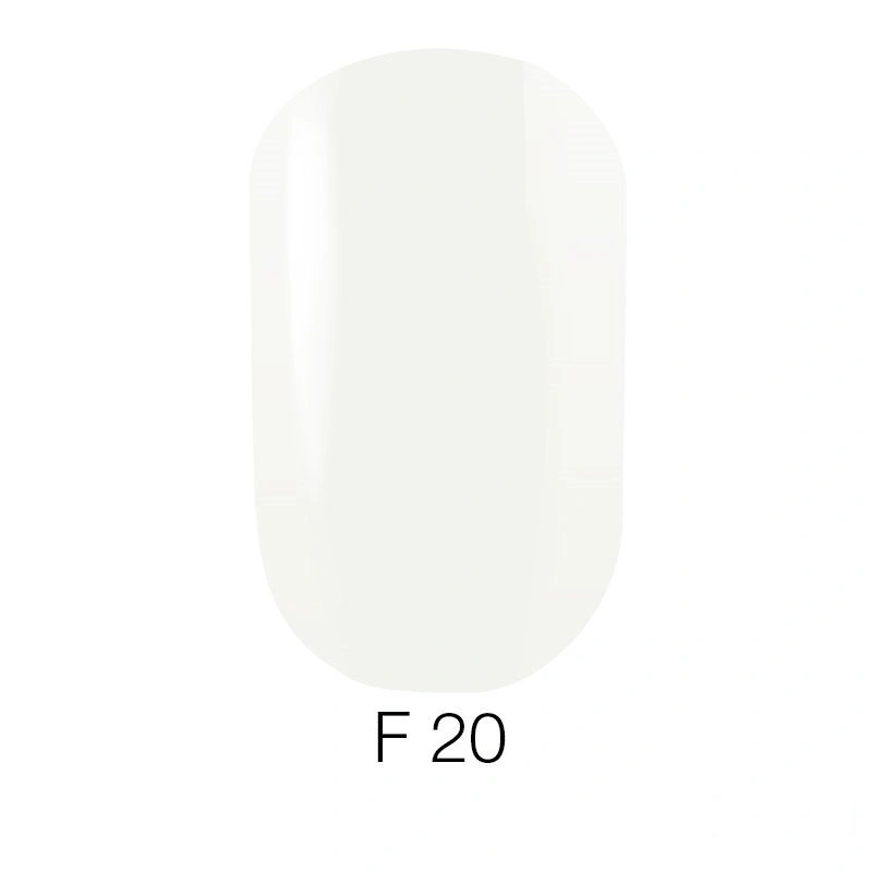 Гель-лак GO Active UV Gel Polish GO FLUO F 020 молочно-білий, флуоресцентний 5,8 мл