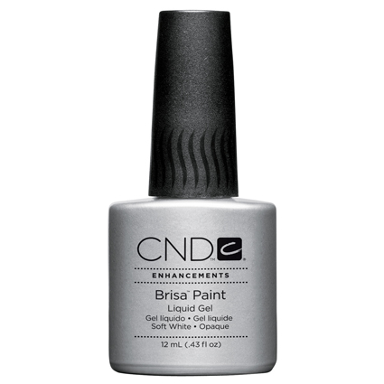 М`яко-білий гель для малювання з пензликом CND Soft White Gel Paint 12 мл