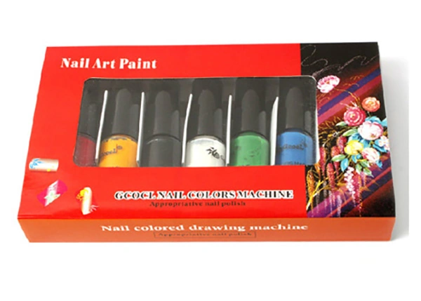Набір лаків для стемпінгу 7 шт YRE GCOCL Stamping Nail Art Paints