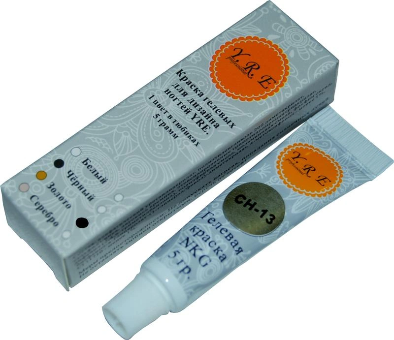 Гель-фарба YRE Gel Paint Gold золотий 5 мл