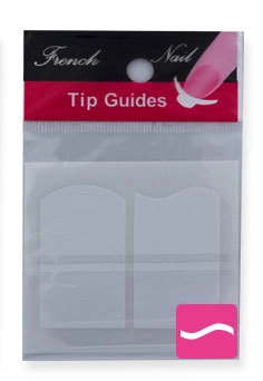 Наклейка трафарет для французького манікюру YRE French Tip Guides 04