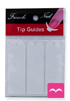 Наклейка трафарет для французького манікюру YRE French Tip Guides 09