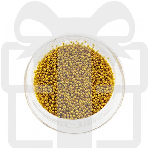 Бульйонки в баночці YRE Gold Beads золото