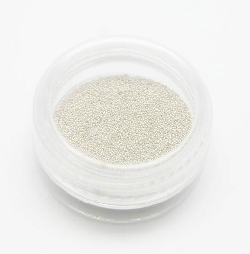 Бульйонки в баночці YRE Bulonki Mini Silver срібло