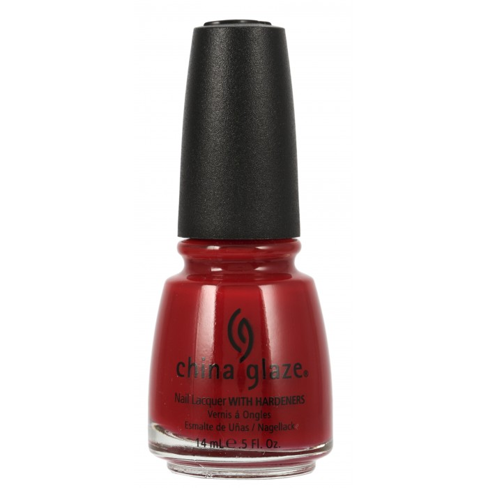 Лак China Glaze High Roller червоний, емаль 14 мл