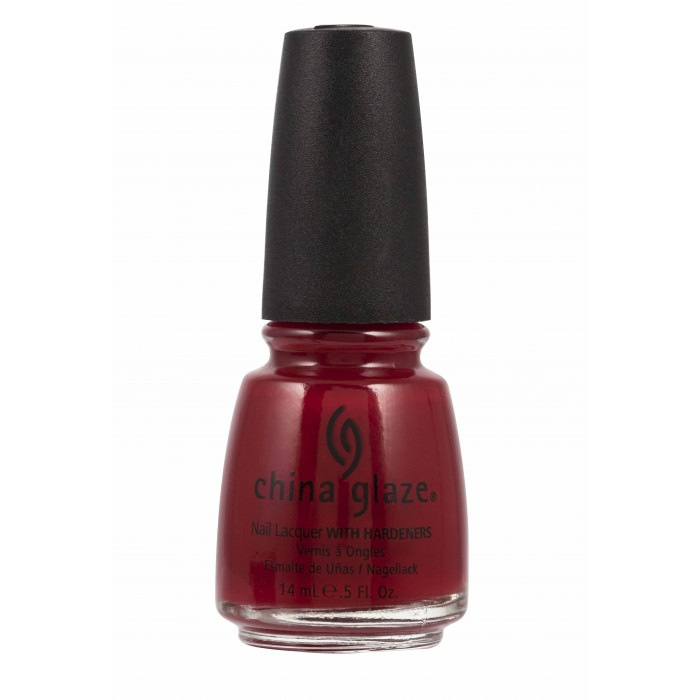 Лак China Glaze Masai Red червоний, емаль 14 мл