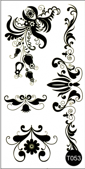 Наклейки на тіло Kodi Tattoo Style T053