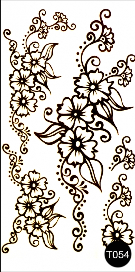 Наклейки на тіло Kodi Tattoo Style T054