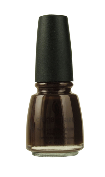 Лак China Glaze IX темно-коричневий, емаль 14 мл