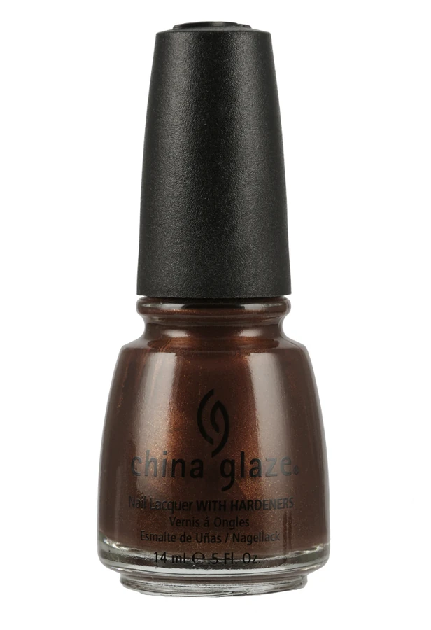 Лак China Glaze Unplugged коричневий, перламутр 14 мл