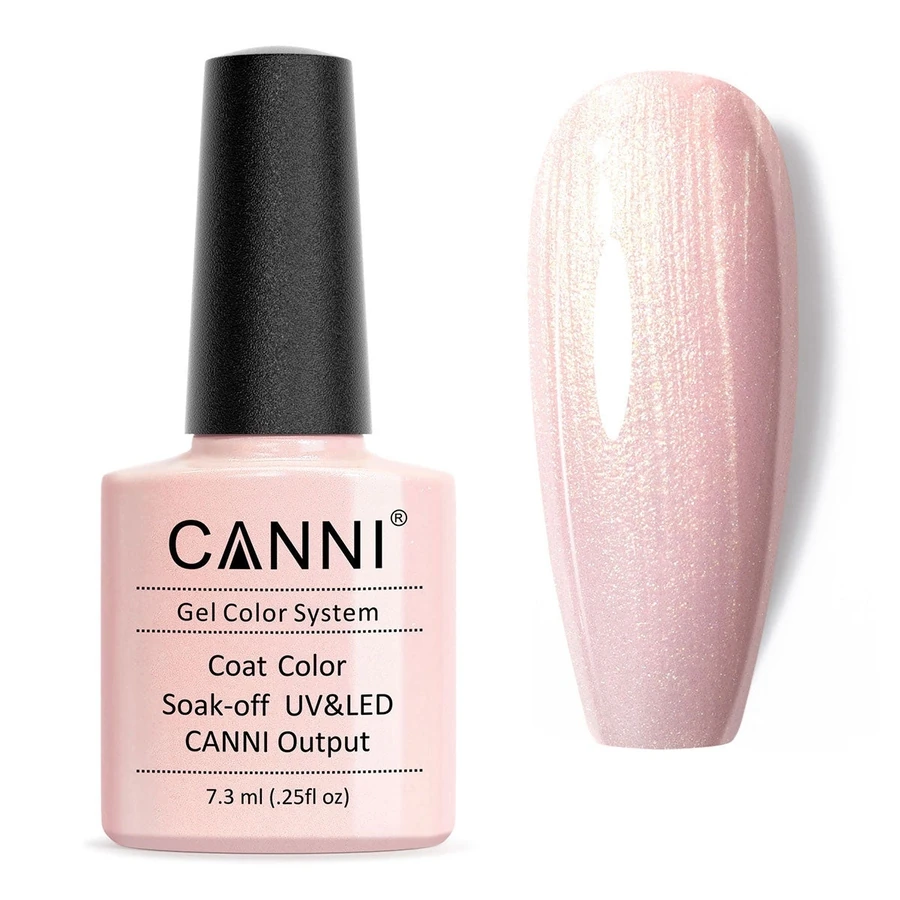 Гель-лак Canni Gel Polish №12 Mother of Pearl Cream кремовий з перламутром 7,3 мл