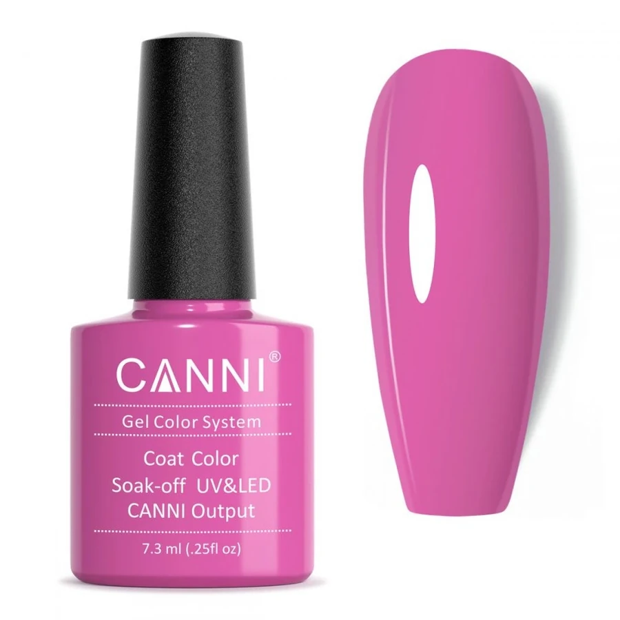 Гель-лак Canni Gel Polish №57 Elegant Purple пурпурний, емаль 7,3 мл