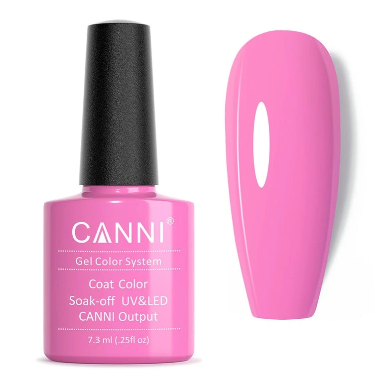 Гель-лак Canni Gel Polish №64 Purple Wizard рожево-бузковий, емаль 7,3 мл