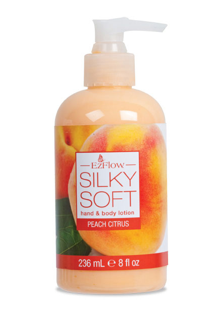 Крем для рук та тіла Персик та цитрус EzFlow Silky Soft Peach Citrus Lotion 236 мл
