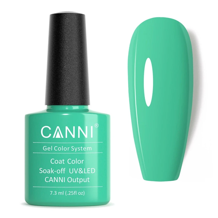 Гель-лак Canni Gel Polish №78 Spring-Green світло-смарагдовий, емаль 7,3 мл