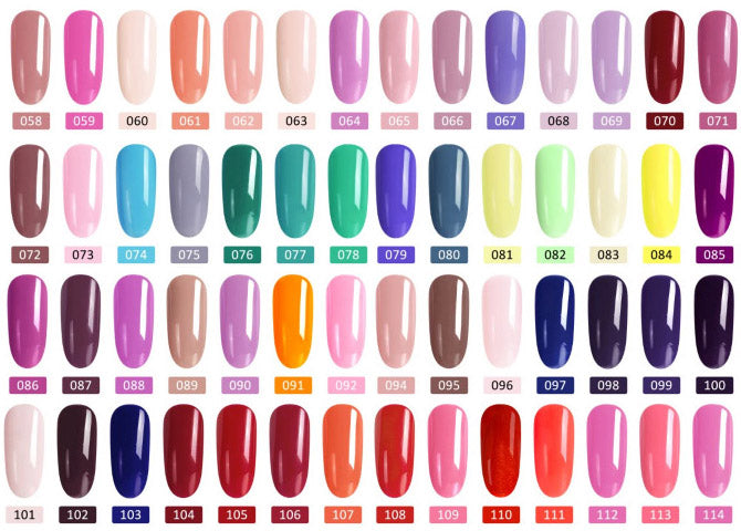 Гель-лак Canni Gel Polish №91 Bright Orange яскравий апельсиновий, емаль 7,3 мл