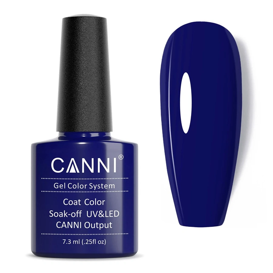 Гель-лак Canni Gel Polish №103 Bright Blue королівський синій, емаль 7,3 мл
