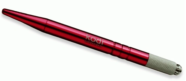 Ручка для мануального татуажу у футлярі Kodi Manual Tattoo Handle in a Case червона 17 г