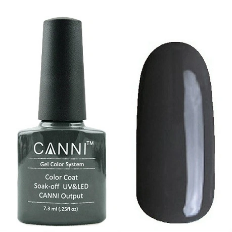 Гель-лак Canni Gel Polish №151 темний оливково-сірий, емаль 7,3 мл