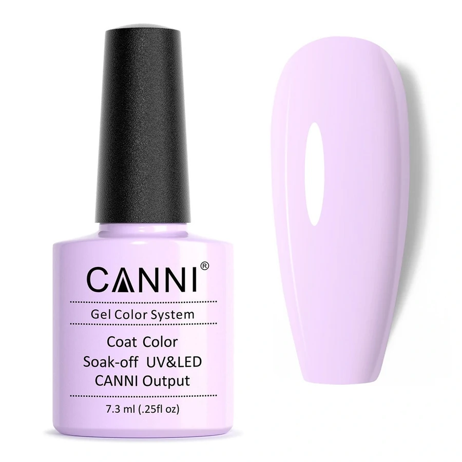 Гель-лак Canni Gel Polish №227 Light Lavender бузковий, емаль 7,3 мл