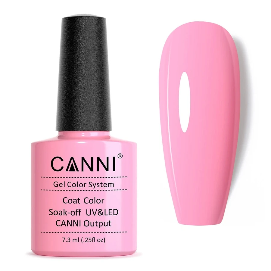Гель-лак Canni Gel Polish №236 Young Pink рожевий, емаль 7,3 мл