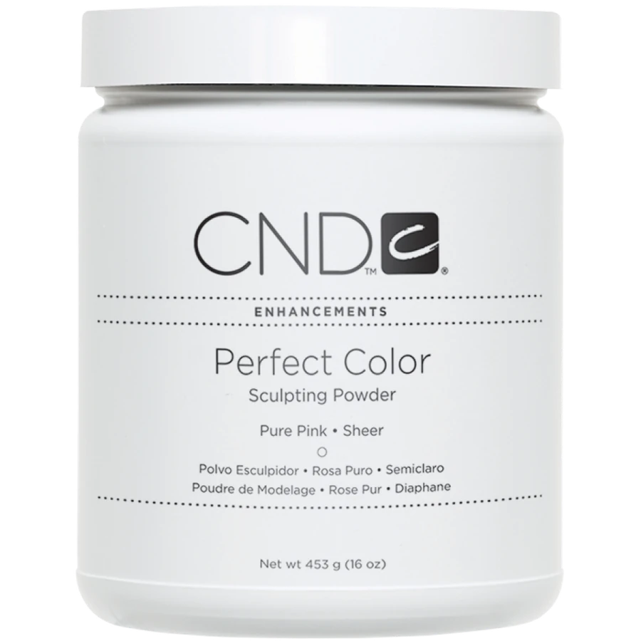 Прозоро-рожева акрилова пудра CND Perfect Color Pure Pink 453 г