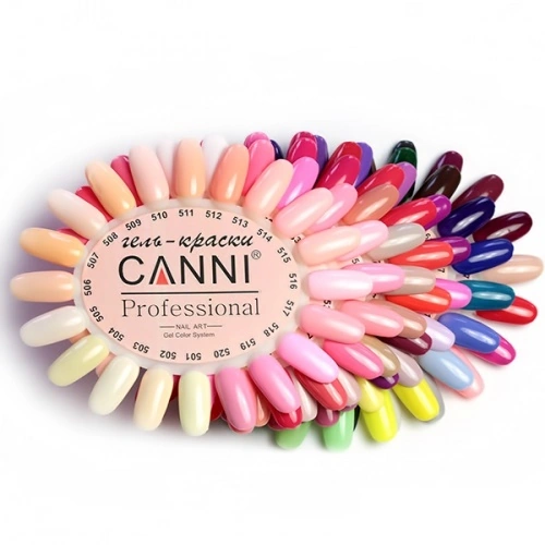 Палітра гель-фарб Canni Gel Paint Palette 7 шт