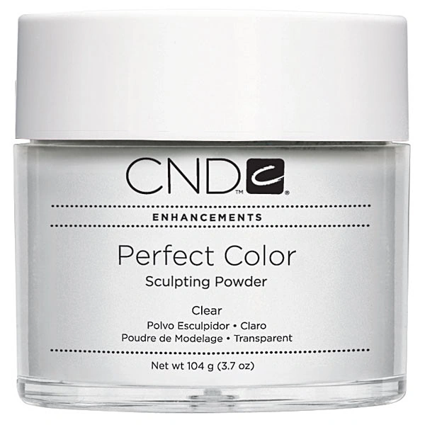 Прозора акрилова пудра CND Perfect Color Powder Clear 104 г