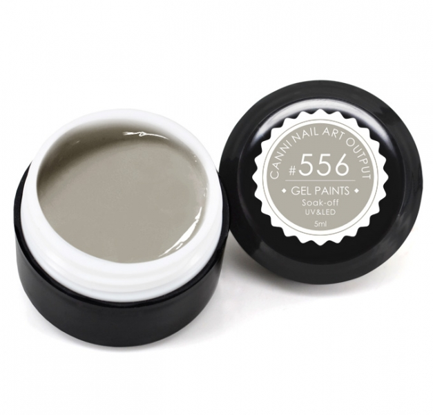 Гель-фарба Canni Gel Paint №556 бежево-сірий 5 мл