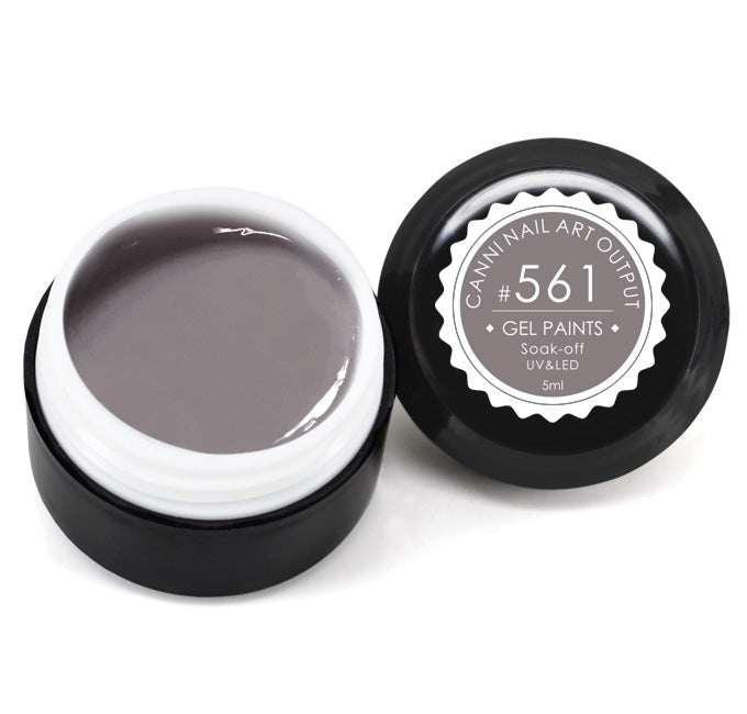 Гель-фарба Canni Gel Paint №561 сірий асфальт 5 мл