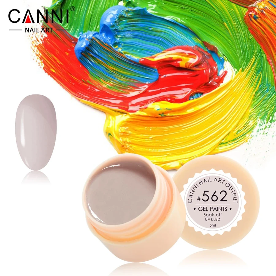 Гель-фарба Canni Gel Paint №562 темна слонова кістка 5 мл