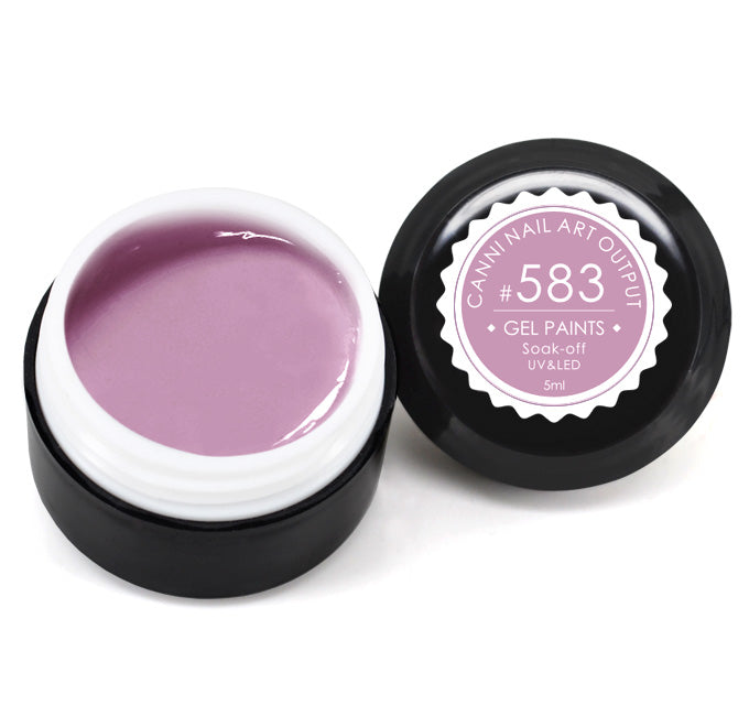 Гель-фарба Canni Gel Paint №583 світлий фіолетово-ліловий 5 мл